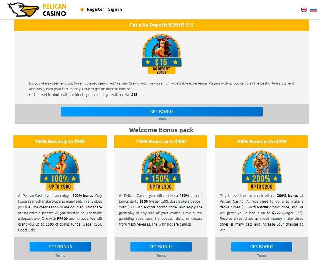 Pelican Online Casino