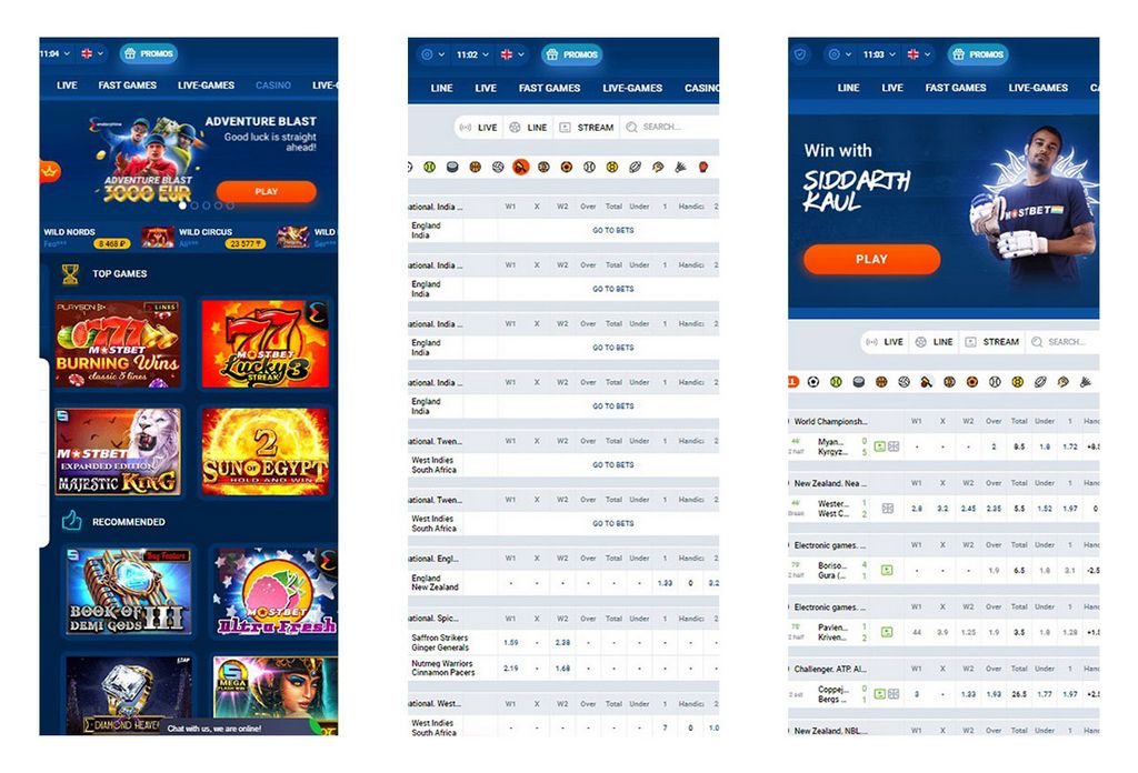Zawodnicy sportowi w Mostbet Polska